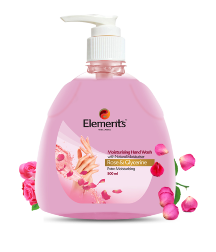 Elements Wellness Rose&glycerine Moisturising Hand Wash 500 ml