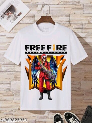 Free fire T-shirt for girls and boys