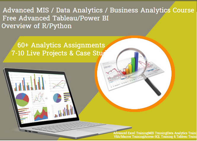 Excel Certification Course in Delhi, 110057. Best Online Live Advanced Excel Training in Indlore by IIT Faculty , [ 100% Job in MNC] June Offer’24, Learn Excel, VBA, MIS, Tableau, Power BI, Python Data Science and Dundas BI, Top Training Center in Delhi NCR – SLA Consultants India,