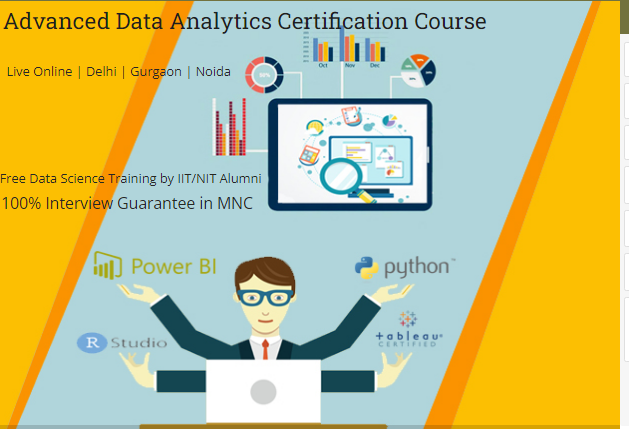 Job Oriented Data Analyst Course in Delhi, 110034. Job Oriented Online Live Data Analytics Training in Hyderabad by IIT Faculty , [ 100% Job in MNC] July Offer’24, Learn Excel, VBA, MIS, Tableau, Power BI, Python Data Science and KNIMI, Top Training Center in Delhi NCR – SLA Consultants India